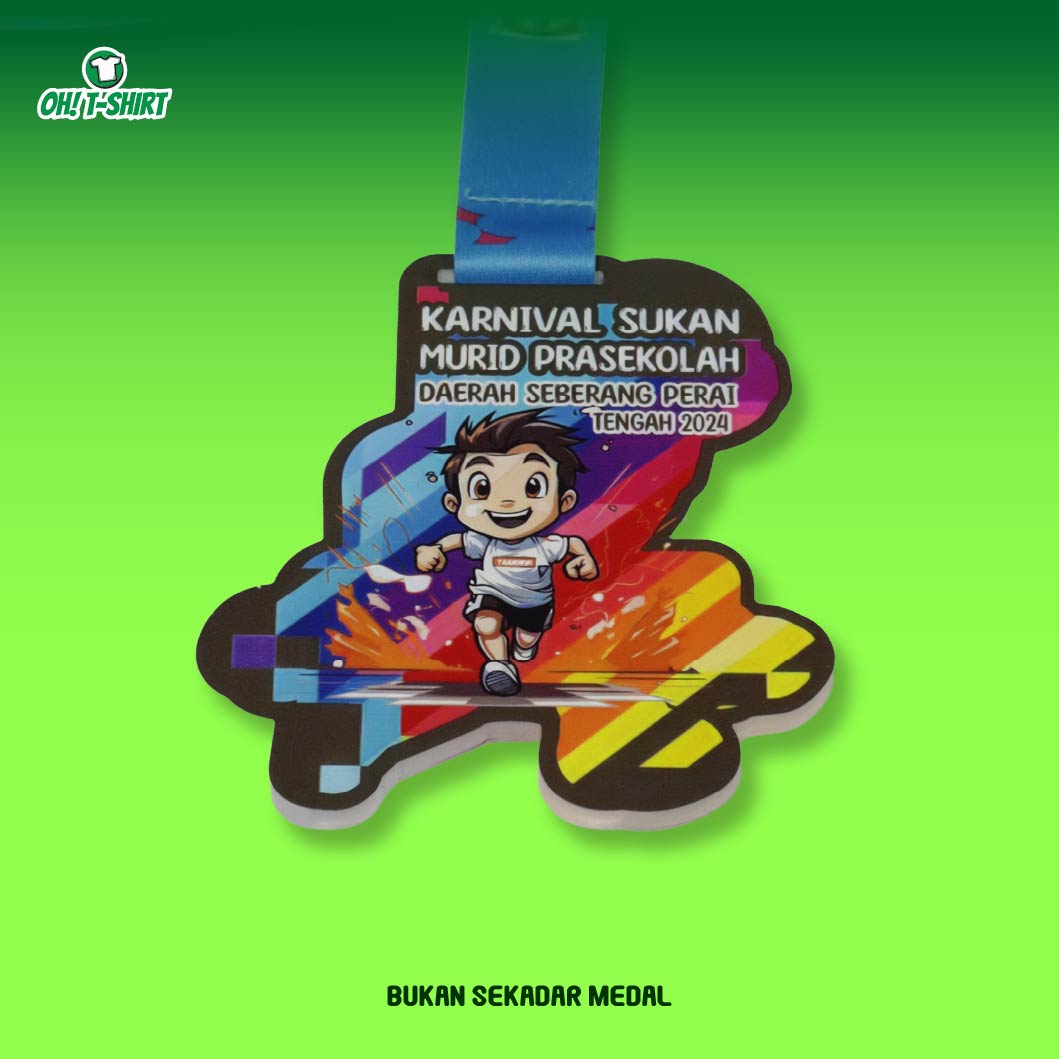 Custom Wooden Medal & Acrylic Medal