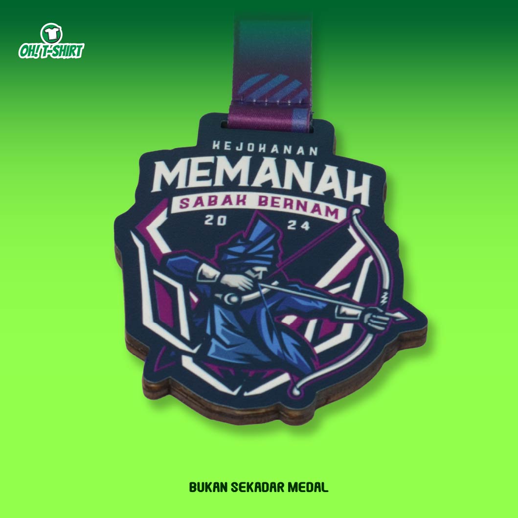 Custom Wooden Medal & Acrylic Medal